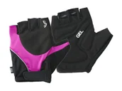 Rękawiczki rowerowe - CRIVIT Rękawiczki rowerowe z elementami odblaskowymi (Fioletowy, 9) - miniaturka - grafika 1