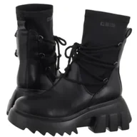 Botki damskie - Botki Czarne MM274590 (BI605-a) Big Star - miniaturka - grafika 1