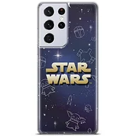 Etui i futerały do telefonów - ERT GROUP etui na telefon Samsung S21 ULTRA, case oryginalny i oficjalnie licencjonowany przez Star Wars, wzór Baby Yoda 022, optymalnie dopasowane, plecki z TPU - miniaturka - grafika 1