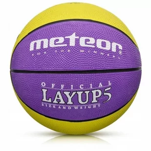 Piłka koszowa METEOR Layup r 5 - Koszykówka - miniaturka - grafika 1