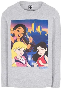 LEGO Wear dziewczęca bluza Lego Friends LW-12010151_1, 122 szara - Bluzy i sweterki niemowlęce - miniaturka - grafika 1