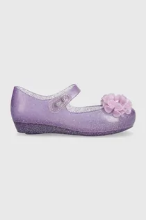 Buty dla dziewczynek - Melissa baleriny dziecięce ULTRAGIRL SPRINGTIME BB kolor fioletowy - grafika 1