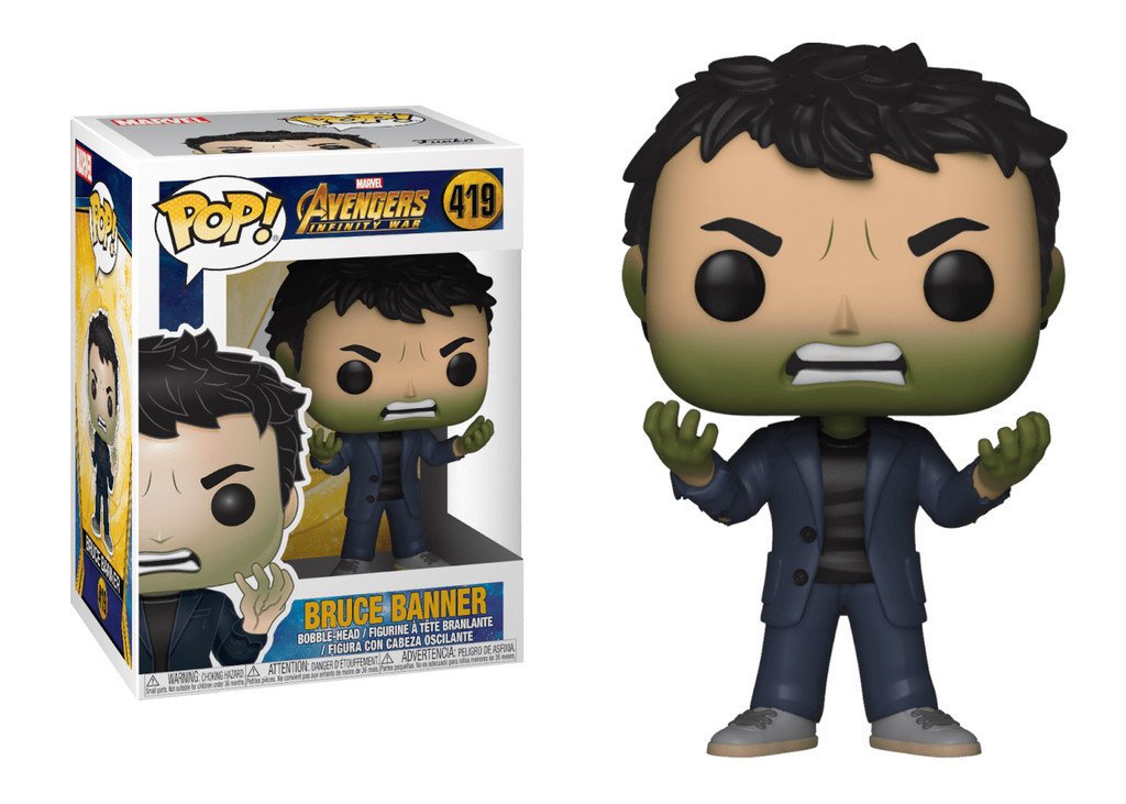Funko POP! Marvel, figurka kolekcjonerska, Avengers Infinity War, Bruce Banner, 419