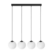 Lampy sufitowe - Martin lampa wisząca 4-punktowa czarna 4911 - miniaturka - grafika 1