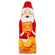 Czekolada - Terravita Mikołaj Czekolada mleczna o smaku pomarańczowym 90 g - miniaturka - grafika 1