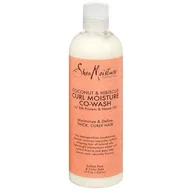 Szampony do włosów - Shea Moisture Coconut & Hibiscus Curl Moisture Co-Wash, Szampon do włosów, 354ml - miniaturka - grafika 1