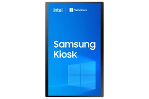 Samsung KM24C-5 Kiosk 61 cm (24") LED 250 cd/m² Full HD Biały Ekran dotykowy Procesor wbudowany Windows 10 IoT Enterprise 16/7 - Monitory reklamowe i wyświetlacze - miniaturka - grafika 1