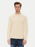 Swetry męskie - Blend Sweter 20717701 Beżowy Regular Fit - miniaturka - grafika 1