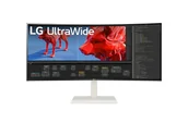 Monitory - LG 38BR85QC-W 38" UltraWide Quad HD+ LCD Biały - miniaturka - grafika 1