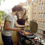 Grille gazowe - Weber grill gazowy Q 1000 Black - miniaturka - grafika 1