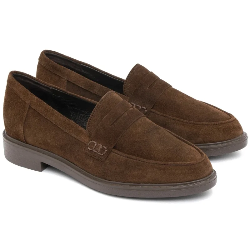 Mokasyny damskie Ryłko 2SS14_X_ _1NVF BROWN R.38