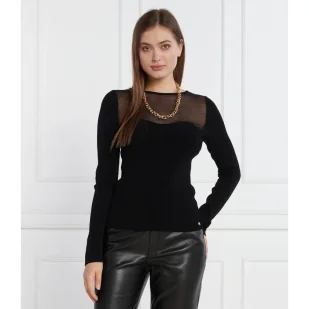 Marc Cain Bluzka | Regular Fit - Bluzki damskie - miniaturka - grafika 1