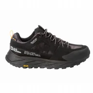 Buty trekkingowe męskie - Buty męskie Jack Wolfskin Terraquest Texapore Low M Rozmiar butów (UE): 45,5 / Kolor: czarny - miniaturka - grafika 1