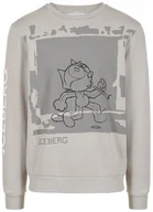 Bluzy męskie - ICEBERG ORYGINALNA BLUZA MĘSKA ROZMIAR L - miniaturka - grafika 1