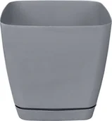 Donice - Doniczka z podstawką TOSCANA śr. 17cm - BETONOWA - miniaturka - grafika 1