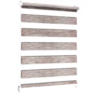 Roleta Mini D/N Sahara Fast 86 x 140 cm sepia - Rolety - miniaturka - grafika 1