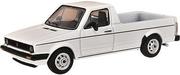 Samochody i pojazdy dla dzieci - Schuco Vw Caddy Pick-Up White 1:64 452033500 - miniaturka - grafika 1