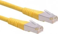 Patchcordy - Roline Roline PatchCord S/FTP PiMF Kat.6 1.5m żółty - miniaturka - grafika 1