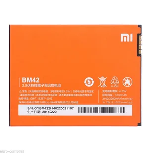 Xiaomi Bateria do Xiaomi Redmi Note, oryginalna, 3100 mAh - Baterie do telefonów - miniaturka - grafika 1