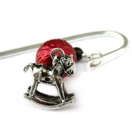 Zakładki do książek - Zakładka do książki - konik na biegunach - miniaturka - grafika 1