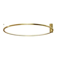 Lampy sufitowe - Ledowy plafon do sypialni Ringa CL0112-L-GD Yaskr LED 45W 3000-4000K IP44 złoty - miniaturka - grafika 1