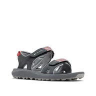 Sandały damskie - Damskie Sandały COLUMBIA TRAILSTORM HIKER 2 STRAP 1987161053 – Szary - miniaturka - grafika 1