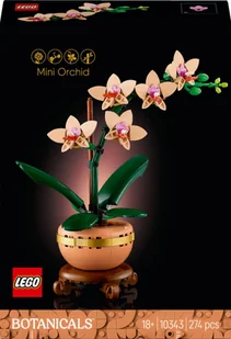 LEGO Botanicals Mała orchidea 6 szt. 10343 - Klocki - miniaturka - grafika 1