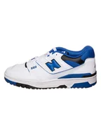 Trampki męskie - New Balance Skórzane sneakersy "550" w kolorze biało-niebieskim - miniaturka - grafika 1