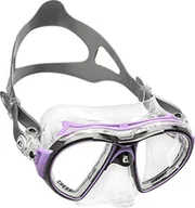 Sprzęt do nurkowania - Cressi Unisex Tauchmaske Air Crystal, Klar/Schwarz/Lila, One Size, Ds400041 - miniaturka - grafika 1
