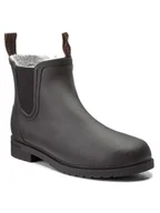 Kalosze damskie - Tretorn Kalosze Chelsea Classic Winter 473380 Czarny - miniaturka - grafika 1