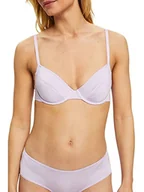 Biustonosze - ESPRIT Bodywear damski biustonosz Shiny Micro FASH RCS uw biustonosz formowany, fioletowy, 85 B, fioletowy, 85B - miniaturka - grafika 1