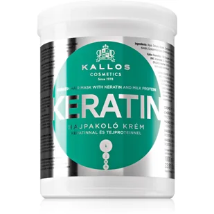 Kallos KJMN Keratin maska do włosów 1000ml - Maski do włosów - miniaturka - grafika 1
