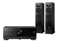 Zestawy stereo - Yamaha RX-A2A (czarny) + Majik 140 (czarny) - miniaturka - grafika 1