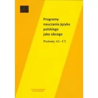 Materiały pomocnicze dla nauczycieli - Programy nauczania j. polskiego jako obcego A1-C2 - miniaturka - grafika 1