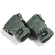 Torby i organizery dla mam - La Millou, Velvet Collection - Aspen Winterproof Mufka Rękawice - Khaki - miniaturka - grafika 1