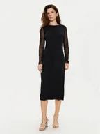 Sukienki - JOOP! Sukienka koktajlowa 10018885 30044844 Czarny Slim Fit - miniaturka - grafika 1