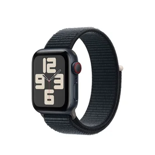 Apple Watch SE 2-gen GPS + Cellular 40mm Opaska sportowa Loop Czarny - Smartwatch - miniaturka - grafika 1