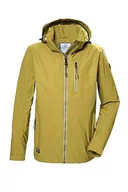 Kurtki męskie - G.I.G.A. DX Męska kurtka funkcyjna/kurtka outdoorowa z odpinanym kapturem GS 81 MN JCKT, musztardowo-żółta, L, 42709-000 - miniaturka - grafika 1