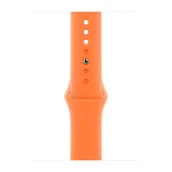 Akcesoria do smartwatchy - Apple Pasek sportowy w kolorze soczystej pomarańczy do koperty 44mm / 45mm / 46mm / 49mm - rozmiar S/M/L - miniaturka - grafika 1