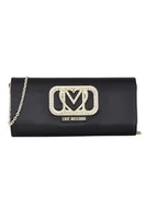 Torebki damskie - Love Moschino JC4296PP0IKV0000, Torba Na Ramię Kobieta, Czarny, Czarny - miniaturka - grafika 1