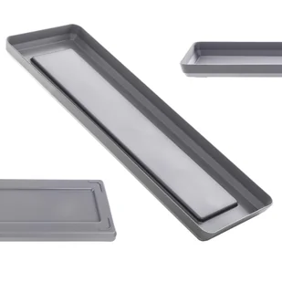 Podstawka pod skrzynkę Paulin 40cm antracyt - Donice - miniaturka - grafika 1