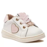 Buty dla dziewczynek - Sneakersy Mayoral 41523 Biały 77 - miniaturka - grafika 1