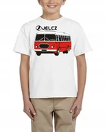 Moda i Uroda OUTLET - 3077 KOSZULKA DZIECIĘCA JELCZ OGÓREK AUTOBUS 128 - miniaturka - grafika 1