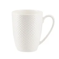 Kubki - Kubek Porcelanowy 350 Ml Bari White Villa Italia - miniaturka - grafika 1
