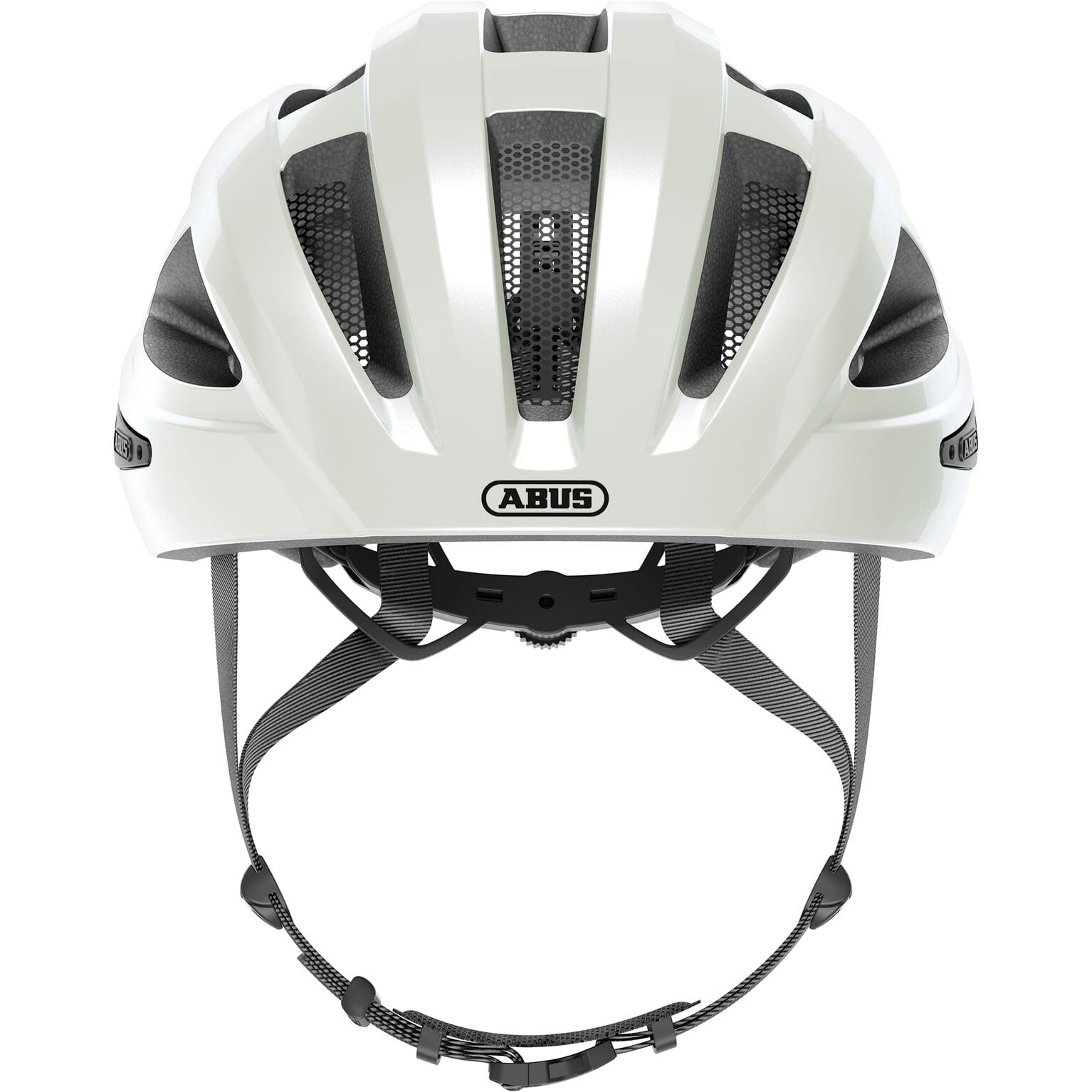 Abus Macator Pearl White S Kask rowerowy