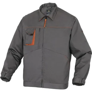 Delta Plus Bluza Robocza z poliestru i bawełny kolor czarno-szary rozmiar 3XL M2VE2NOPT M2VE2NOPT - Odzież robocza - miniaturka - grafika 1