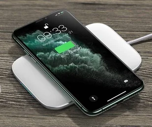 Baseus Rib bezprzewodowa indukcyjna ładowarka Qi 15W z podstawką czarny (WXPG-01) - Ładowarki do telefonów - miniaturka - grafika 10