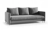 Sofy i kanapy - Skandynawska sofa do salonu BELIS - szary / R91 - miniaturka - grafika 1