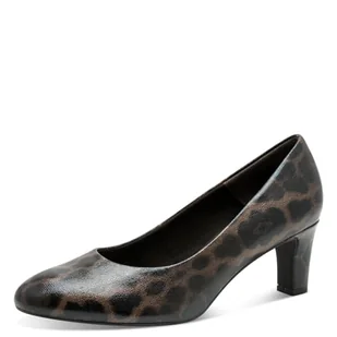 Tamaris Damskie czółenka 1-22418-41, lampart, 38 EU, Leopard, 38 EU - Czółenka - miniaturka - grafika 1
