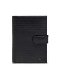 Semi Line Duży Portfel Męski P8270-0 Czarny - Portfele - miniaturka - grafika 1